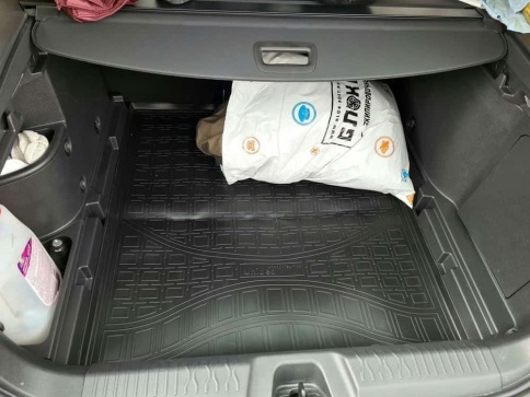 NorPlast коврик в багажник полиуретан Lada Vesta Веста SW SW Cross на нижнюю полку    фото 3