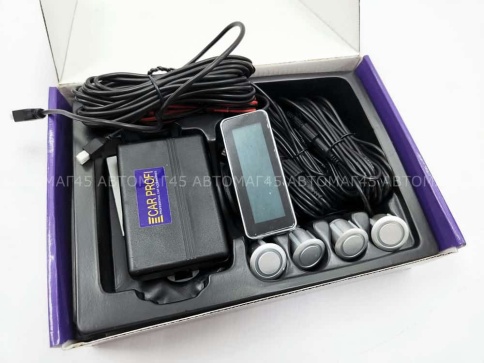 Carprofi  Парктроник 02-4S 4 датчика D 19мм серебро фото 2
