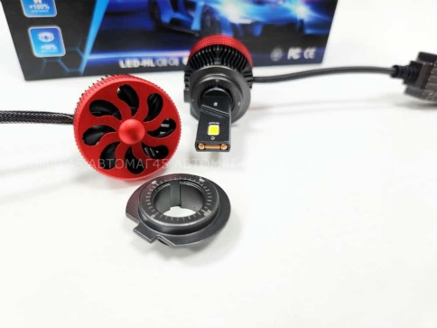 DMT-S30 лампы LED 2шт H7 12В 75W 5500K 6000Lm  с обманкой гарантия 6мес    фото 2