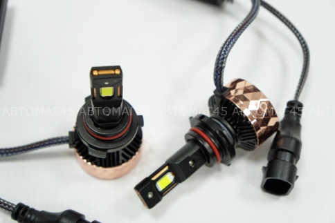Ruzoom V80 LED 2шт HB4 9006 10-16В 90W 6000K 9000Lm с обманкой гарантия 6мес    фото 4