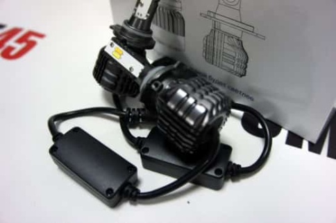 Sariti F5  чип CSP LED 2шт HB3 9005 12В 20W 3000K 6000K 3000Lm с обманкой гарантия 2мес АКЦИЯ!   фото 2