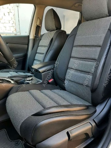 Авточехлы  Nissan X-Trail Ниссан Х-Трейл 2007-2014г кузов T31 жаккард серый Ижевск   фото 7