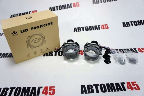LTway  A3+ MAX светодиодные Би-Led линзы 3.0" 12V 35W 5500K 4000Lm гарантия 12 месяцев    фото 3