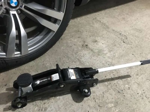 БелАК  домкрат 2т гидравлический подкатной высота 135-320мм    фото 6