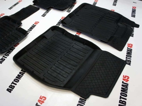Коврики  в салон Nissan Qashqai с 2015г комплект 4шт    фото 2