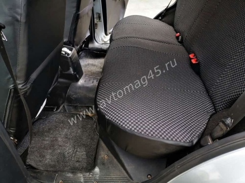 Авточехлы  Нива Шевроле Niva 2014-2020г Нива Travel с 2020г жаккард черный    фото 5