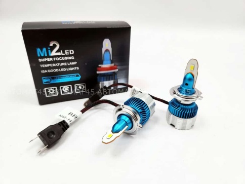 C2R MI2 чип CSP LED 2шт H7 26В 6500К 2000Lm гарантия 4мес    фото 2