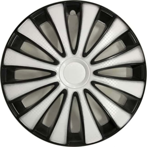 Star  Колпаки R15 GMK Super Black белый комплект    фото 1