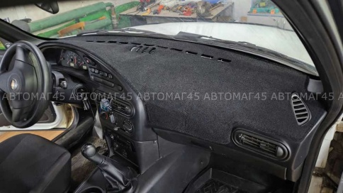 Накидка на панель Нива Шевроле Niva Chevrolet карпет  фото 8