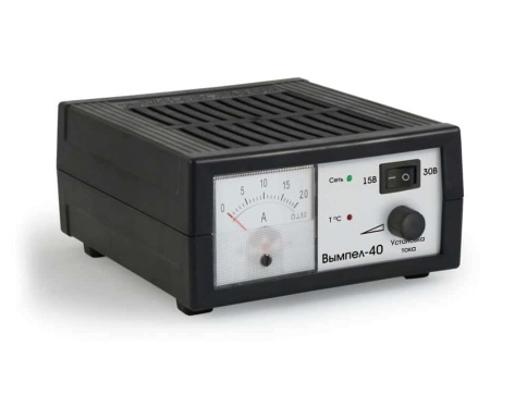 Вымпел-40 З/У для АКБ 20А до 200а/ч 15-30В Автомат Предпусковой запуск ориг гарант 1год фото 1