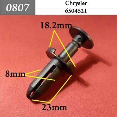 0807 Клипса пистон для Chrysler  фото 1
