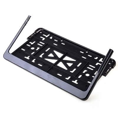 Skyway  рамка номерного знака квадратная черная 290*170 мм фото 2