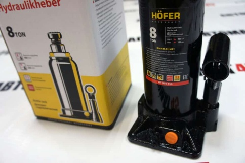Hofer  домкрат 8т гидравлический высота 230-460мм    фото 6