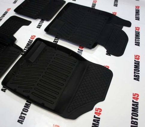 Коврики в салон Kia Ceed 12-18г Kia Cerato с 13г Hyundai Elantra 11-15г Hyundai i30 с 12г компл 4шт фото 2