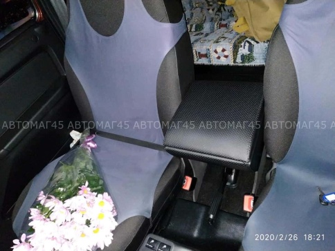 Подлокотник  Нива Ваз 2131 пятидверная до 11.2019г экокожа эко    фото 2