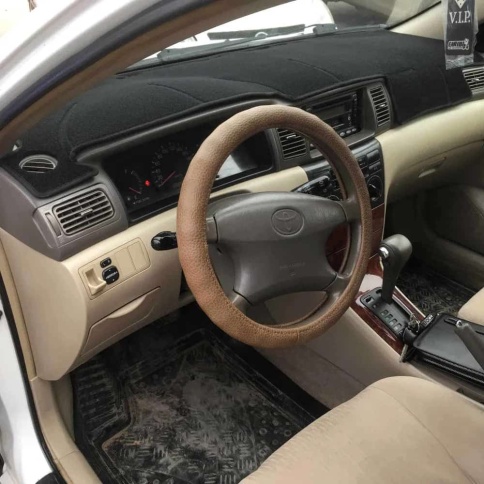 Накидка на панель Toyota Corolla Тойота Королла 2000-2006г кузов 120 левый руль карпет  фото 1