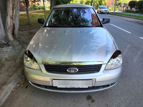 Реснички накладки на фары Лада Приора Lada Priora 2шт    фото 4