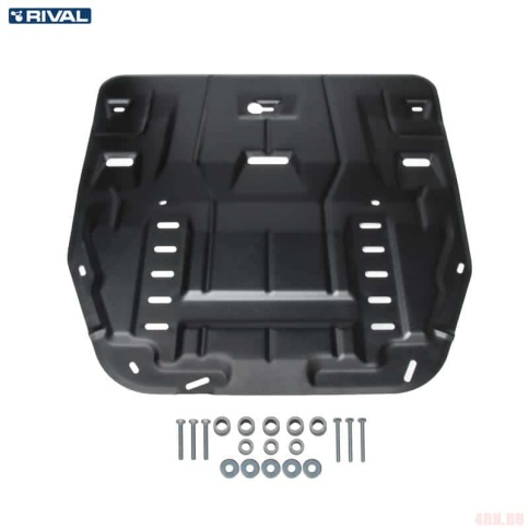 Защита картера и КПП крепеж сталь Hyundai Santa Fe 2020г Hyundai Tucson 2021г Kia Sorento 20г дизель фото 1