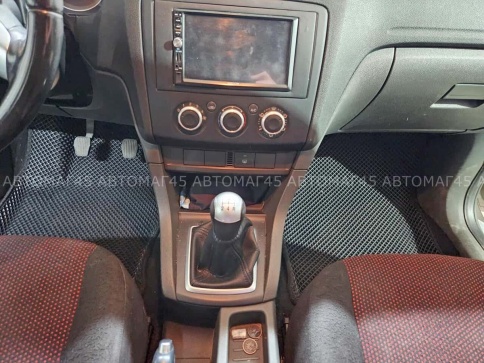 EVA ЭВА 3D коврики в салон Ford Focus 2 2004-2011г черный рисунок ромб комплект 5шт CITY   фото 5