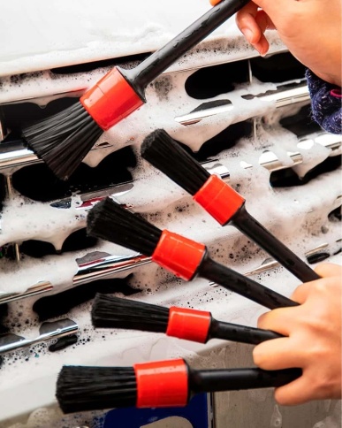 Smart monster Terry King комплет кисти для авто 5шт + салфетка универсальная 35*35см 1шт    фото 6