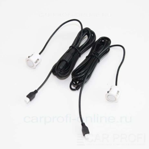 Carprofi  универсальный датчик для парктроника D 18мм белый 1шт    фото 2