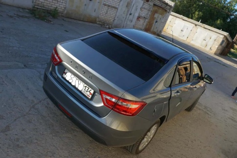 ANVAir дефлектор заднего стекла козырек Лада Lada Веста Vesta NG седан     фото 5