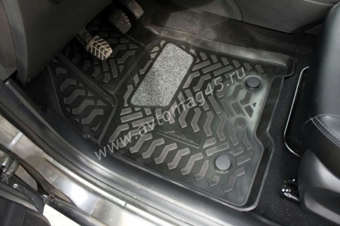 Airline Коврики в салон полимерные LADA Vesta LADA Vesta Веста SW Сross ворс с подпятником 4шт фото 8