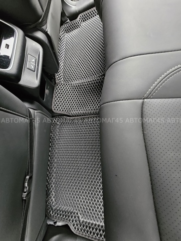 BORATEX  коврики в салон 3D EVA ЭВА Chery Tiggo 7Pro 7Pro Max 7L Tenet T7 черные ромб компл 5шт фото 5