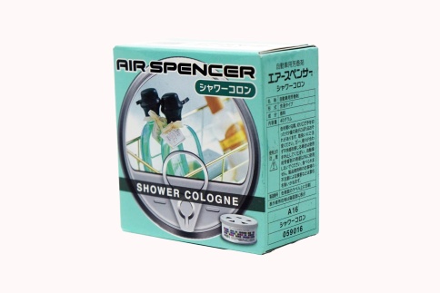 EIKOSHA Air Spencer  ароматизатор на панель меловой Shower Cologne Кельнский дождь Япония A-16  фото 2