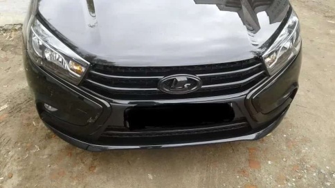 TLT Эмблема решетки Черный глянец Лада Vesta Granta FL Lada X-ray Largus FL Нива Урбан Нива Legend фото 3