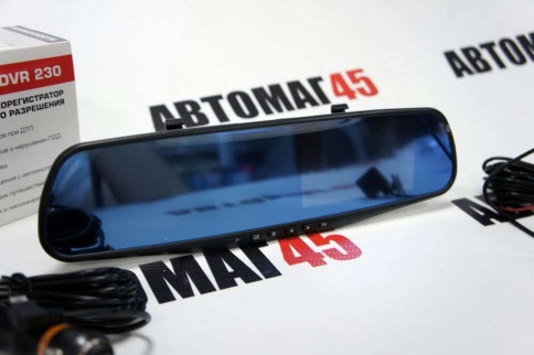 Camshel DVR 230 видеорегистратор с камерой заднего вида Full HD экран 10,75см угол 150 гарант 12мес фото 2