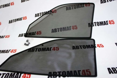 Шторкофф  каркасные шторки на магнитах ВАЗ 2110 2112 Лада Приора передние премиум 2шт 5%    фото 4