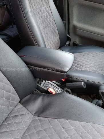 Подлокотник  бокс ВАЗ 2110 2112 2170 Лада Приора Euro экокожа Аламар    фото 5