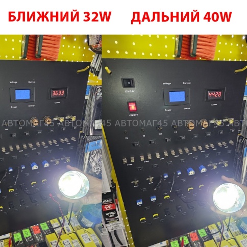 Ruzoom S12 Фары противотуманные 1 линза Toyota/Lexus ближний/дальний LED 80W 7500LM 2шт гарант 6 мес фото 5