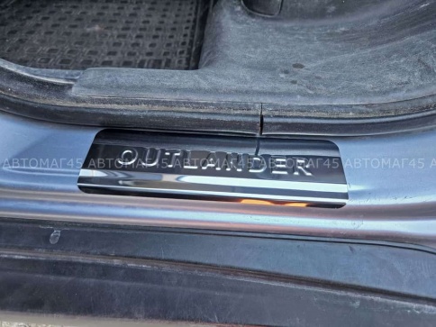 LIDER  Накладки на пороги  Mitsubishi Outlander Мицубиси Аутлендер 2012-2022г 4 шт нержавейка    фото 6