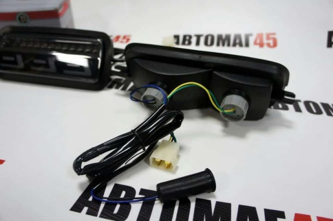 TLT  надфарники Нива 21214 урбан бронто легенд LED бегущий под LEXUS 2шт гарантия 6 мес    фото 5