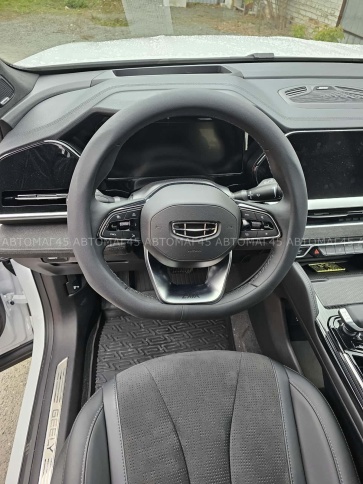 Maximal  оплетка руля экокожа гладкая черная скошенный руль размер 37-39см D-15BL-DBL  фото 5