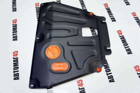 Защита картера и КПП крепеж сталь Kia Rio с 2017г Rio X-Line с 2017г Нyundai Solaris с 2017г фото 3