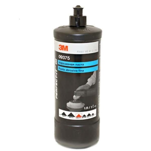 3M 9375  паста полировальная №2 мелкоабразивная профессиональная 50 гр черный колпачок    фото 2