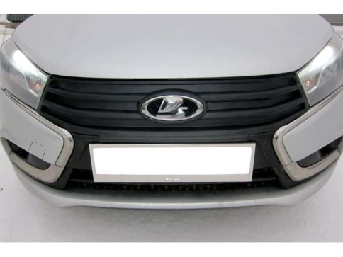 PT Group Зимняя заглушка радиатора Лада Lada Веста Vesta SW SW Cross верхняя фото 4