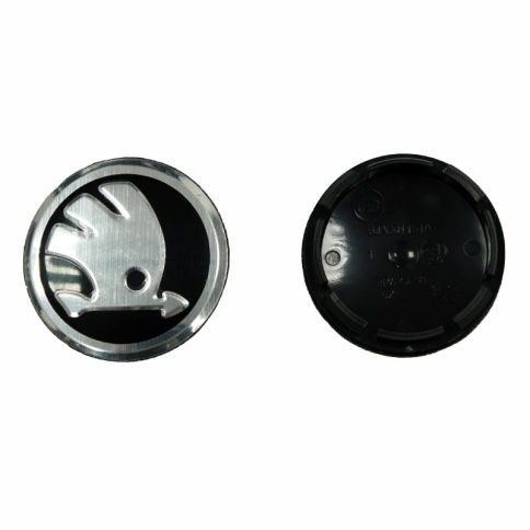 Колпачок ступицы Skoda 55/52 хром новая (191074) фото 1