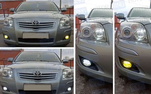 SALMAN  2 реж. 3000 6000K Фары п/туманные Toyota Lexus LED 50W 4800LM 2шт гарантия 6 мес фото 8