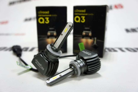 Allroad Q3  светодиодные лампы LED 2шт H27 12В 20W 6000K 3600Lm гарантия 5мес    фото 9