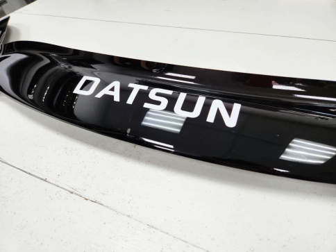 VAD дефлектор капота Datsun On-do Mi-do Датсун Он-До Ми-До седан хэтчбэк еврокрепеж фото 3