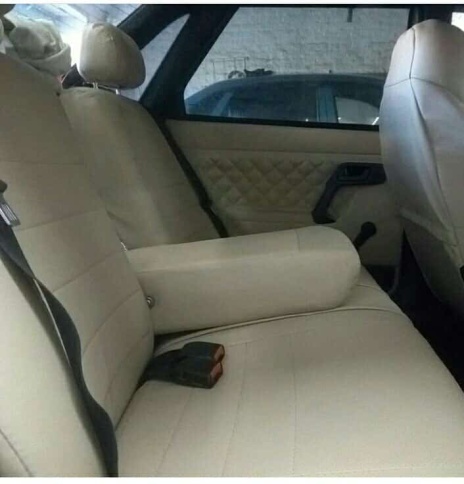 Экстрим  чехлы универсальные экокожа бежевый бежевый комплект    фото 3