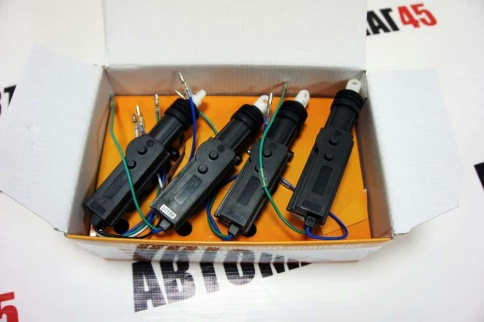 Airline  комплект центрального замка 4 штуки и блок управления    фото 4