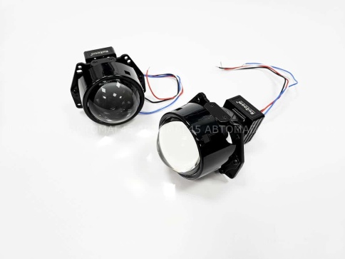 Ruzoom TS004 светодиодные Би-Led линзы 3.0" 12V 40-50W 6000K 4800Lm 1 чип гарантия 12 месяцев фото 3