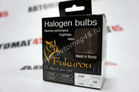 Fukurou  F1 лампа H8 12V 35W (55W) Корея 2шт    фото 7