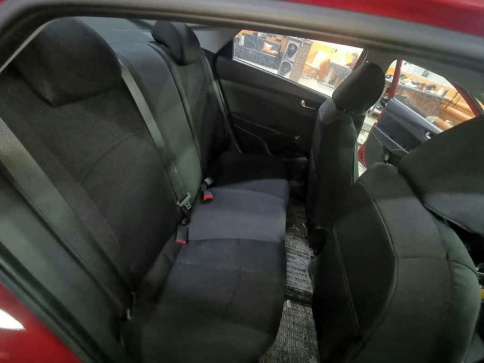 Авточехлы  Hyundai Solaris Хендай Солярис 2011-2017г жаккард черный    фото 8