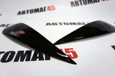 Реснички накладки на фары Лада Приора Lada Priora 2шт    фото 2